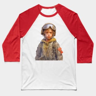 Innocent Valor: The Courageous Journey of a Young Soldier Baseball T-Shirt